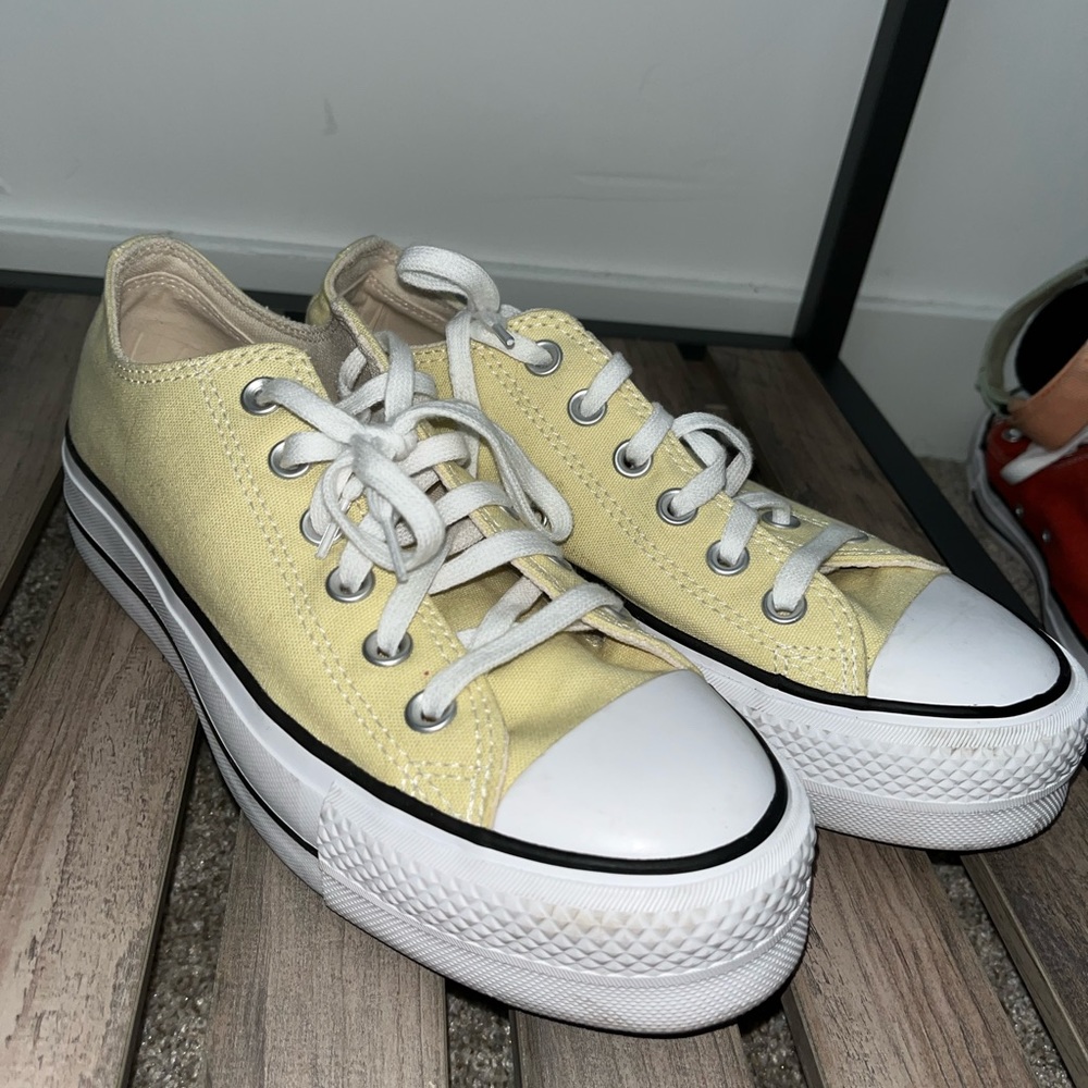 Yellow Women’s Converse Platform